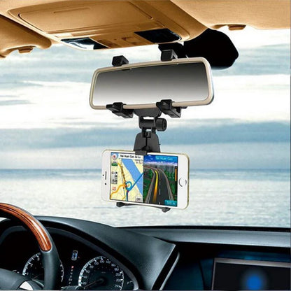Soporte para Teléfono en Espejo Retrovisor del Auto