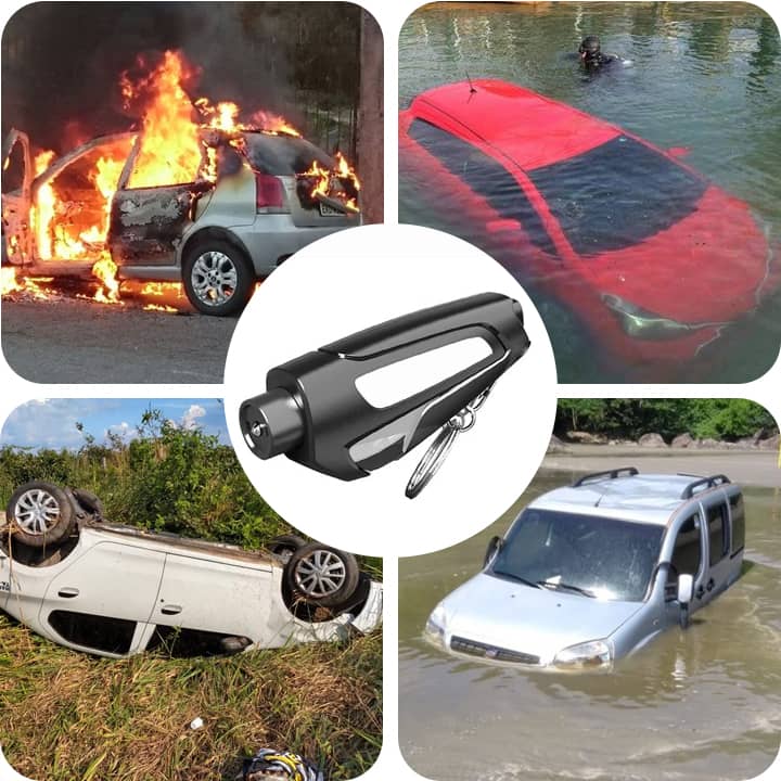 Llavero de Emergencia para Auto 3 en 1