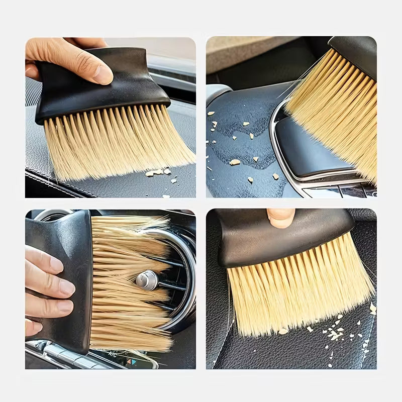 Cleanix - Brocha de Limpieza Interior para Coche