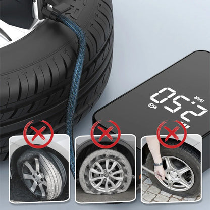 Inflador de Neumáticos Multifuncional y Portátil para Auto