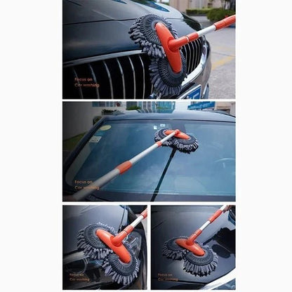 Cepillo de lavado - Coche retráctil de doble capa