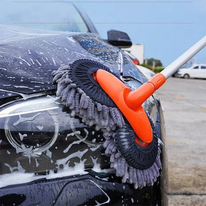 Cepillo de lavado - Coche retráctil de doble capa